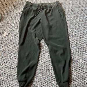 Lululemon Olive Green Joggers - Size 10